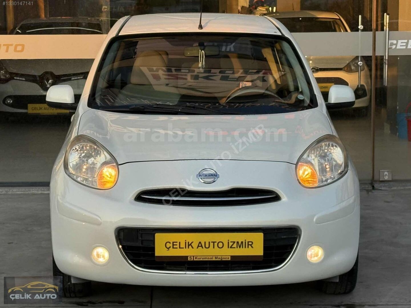 Galeriden Nissan Micra 1.2 Punch 2012 Model İzmir 105.000 km Beyaz 3