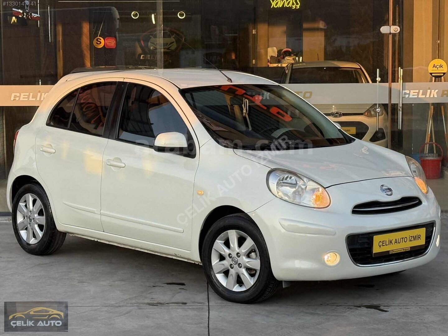 Galeriden Nissan Micra 1.2 Punch 2012 Model İzmir 105.000 km Beyaz 4