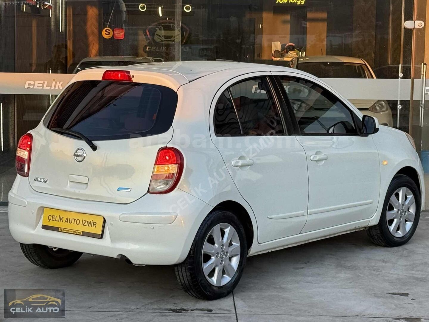 Galeriden Nissan Micra 1.2 Punch 2012 Model İzmir 105.000 km Beyaz 6
