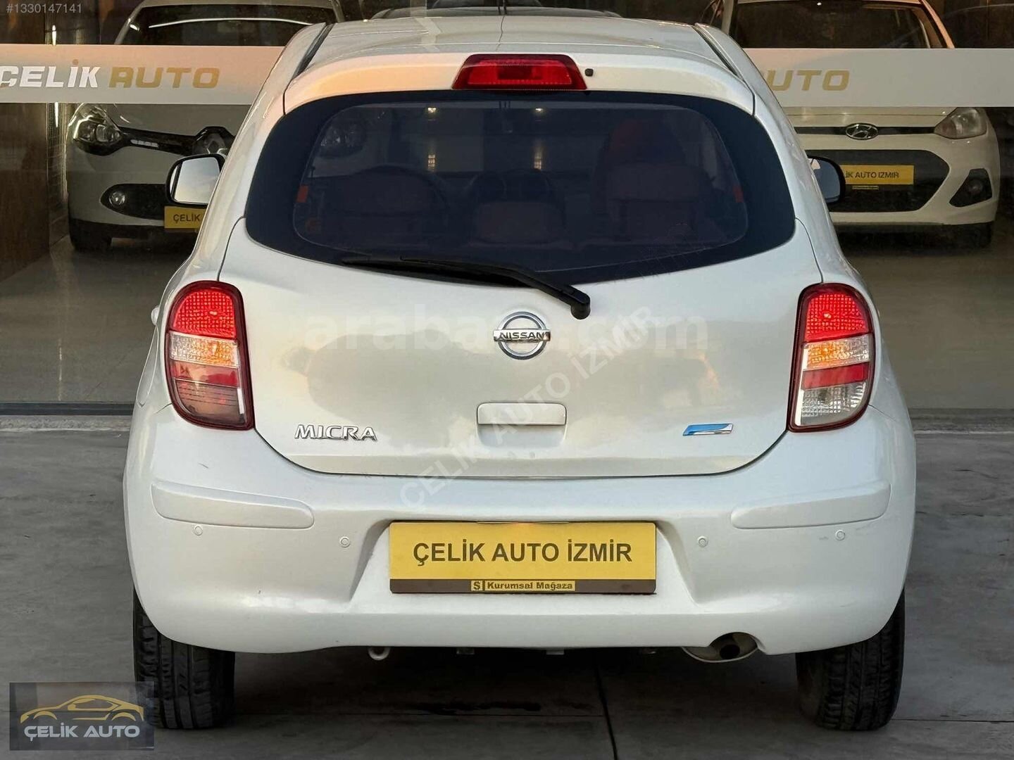 Galeriden Nissan Micra 1.2 Punch 2012 Model İzmir 105.000 km Beyaz 7