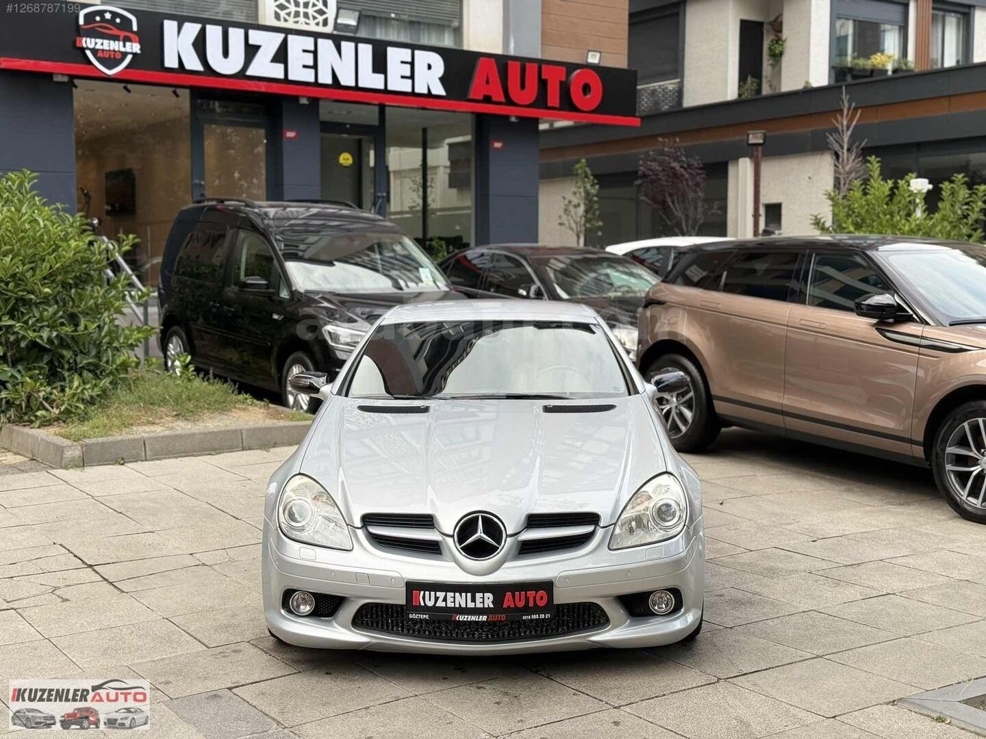 Galeriden Mercedes - Benz SLK 350 2007 Model İstanbul 132.000 km Gri 3