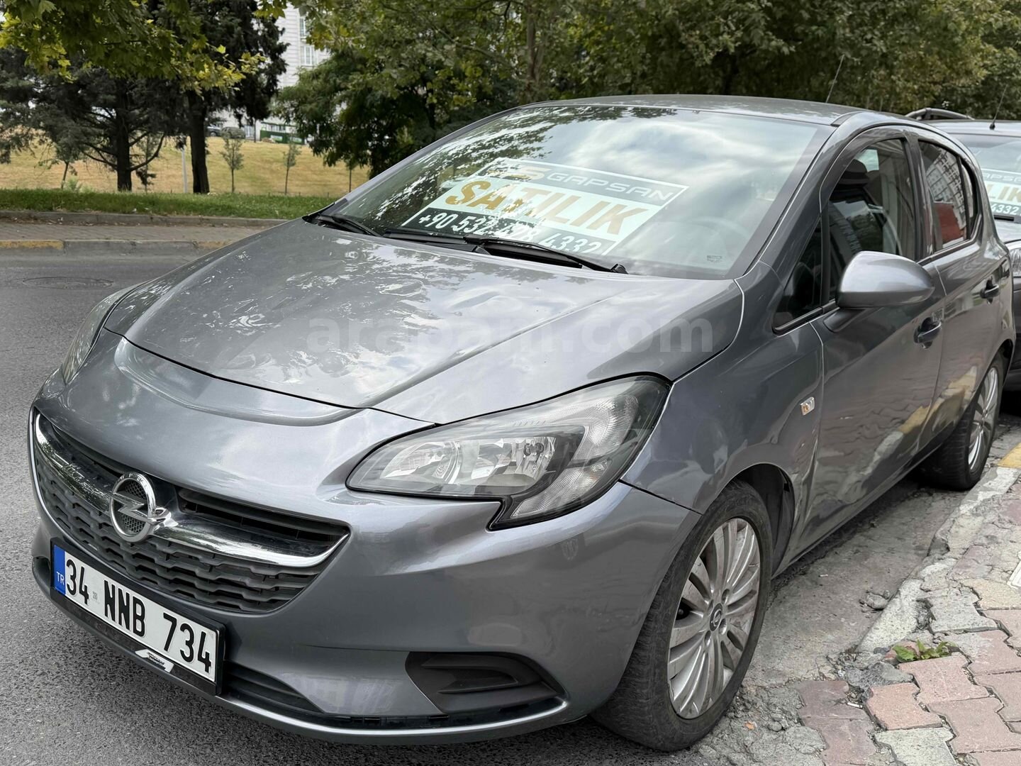 Galeriden Opel Corsa 1.4 Essentia 2018 Model İstanbul 155.000 km Gri (metalik) 1