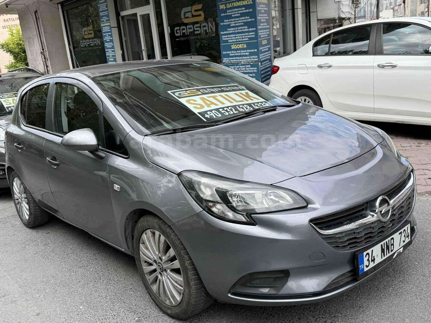 Galeriden Opel Corsa 1.4 Essentia 2018 Model İstanbul 155.000 km Gri (metalik) 2