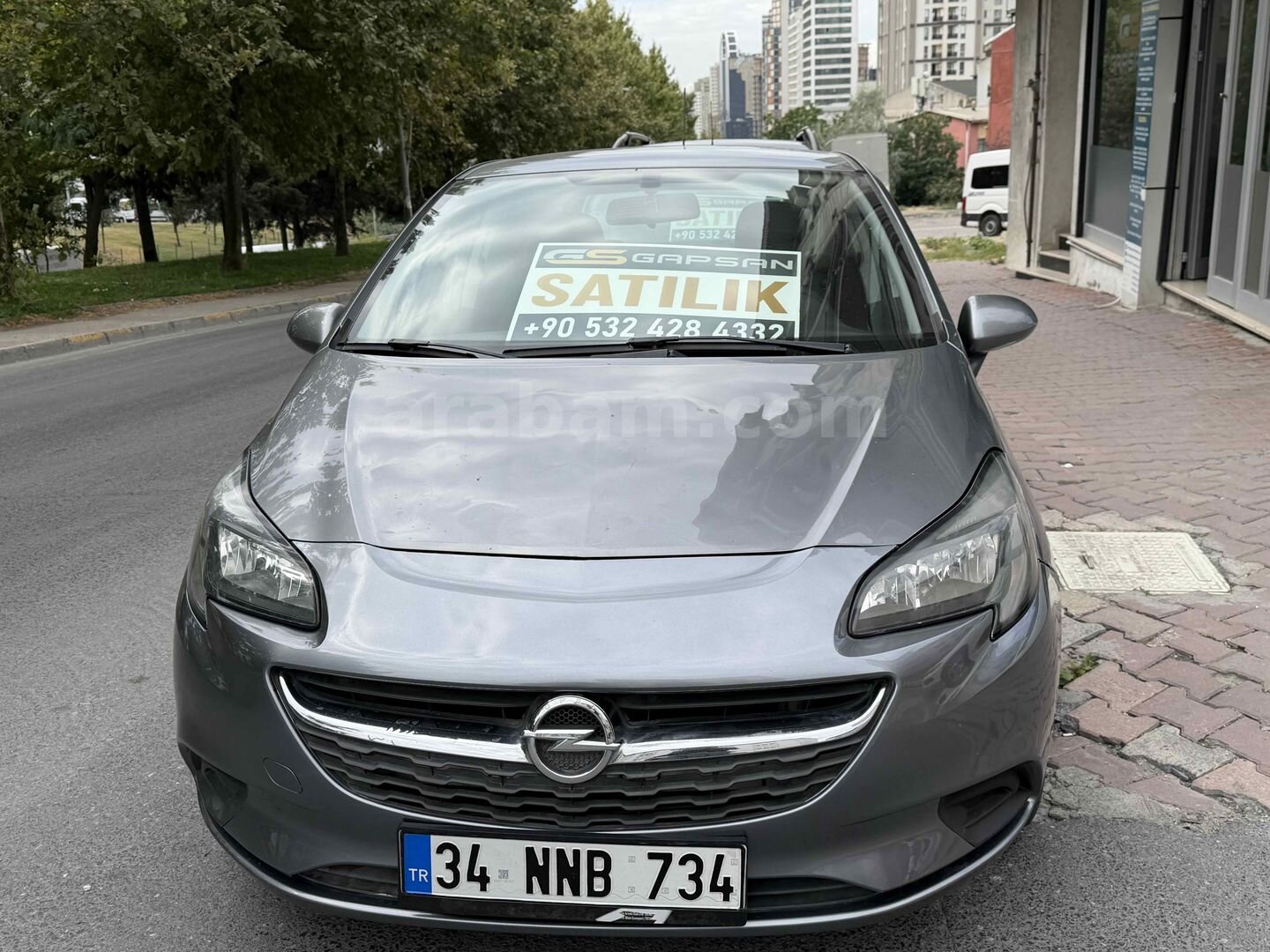 Galeriden Opel Corsa 1.4 Essentia 2018 Model İstanbul 155.000 km Gri (metalik) 3
