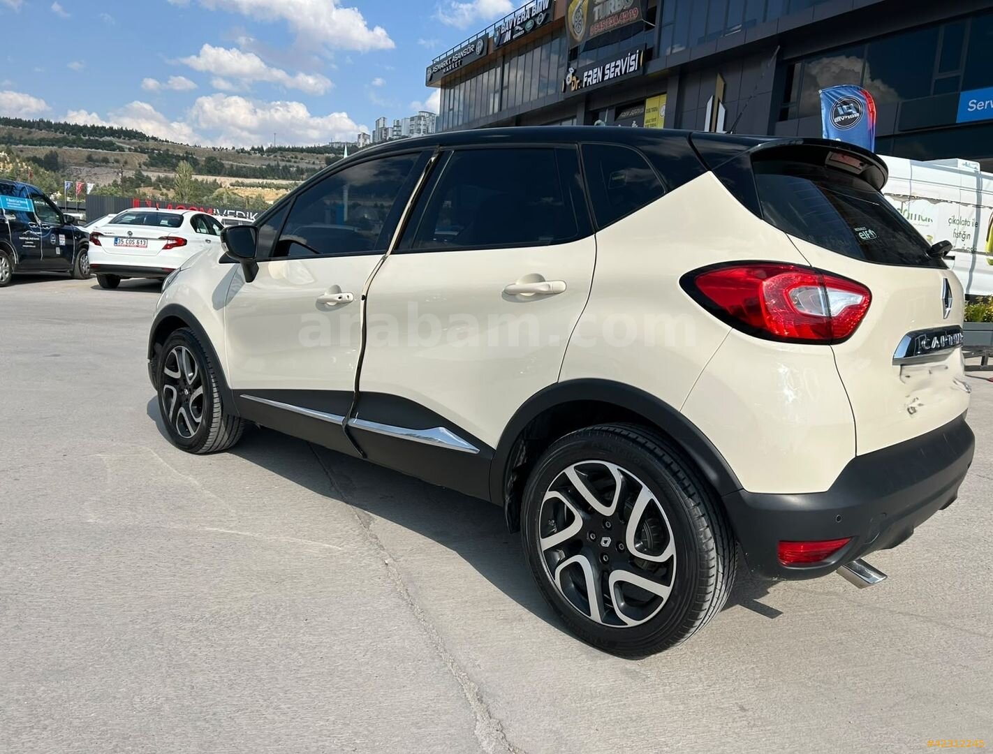 Galeriden Renault Captur 1.5 dCi Icon 2015 Model Ankara 102.581 km Beyaz 5