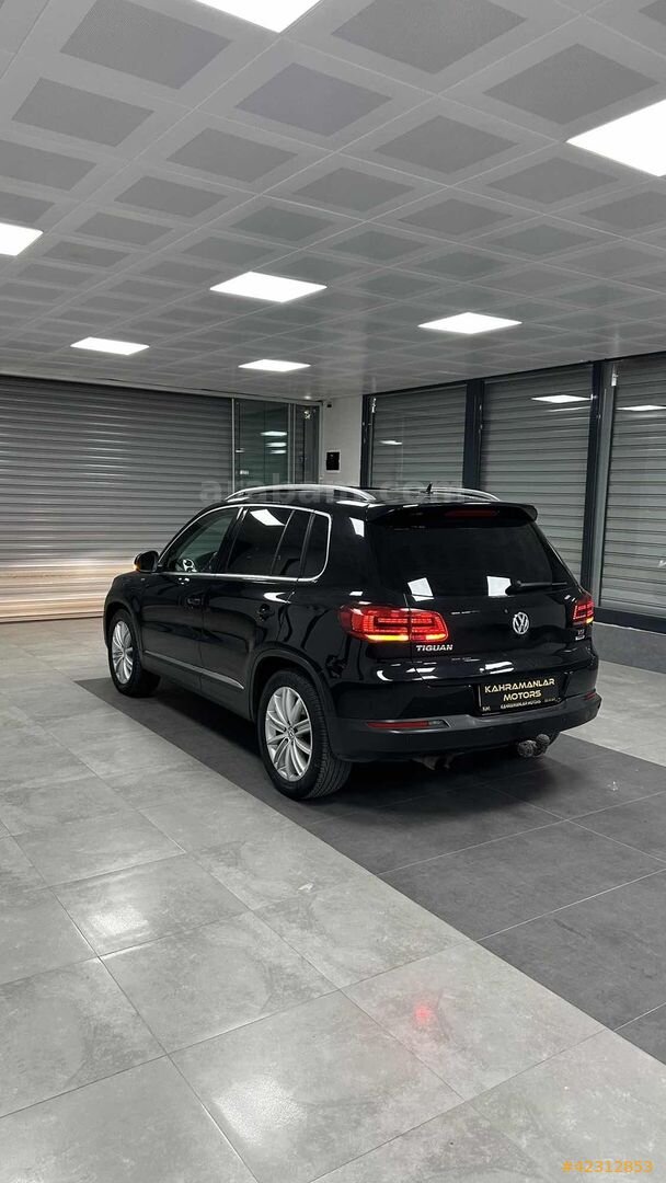 Galeriden Volkswagen Tiguan 1.4 TSI Cup 2015 Model İzmir 220.000 km Siyah 5