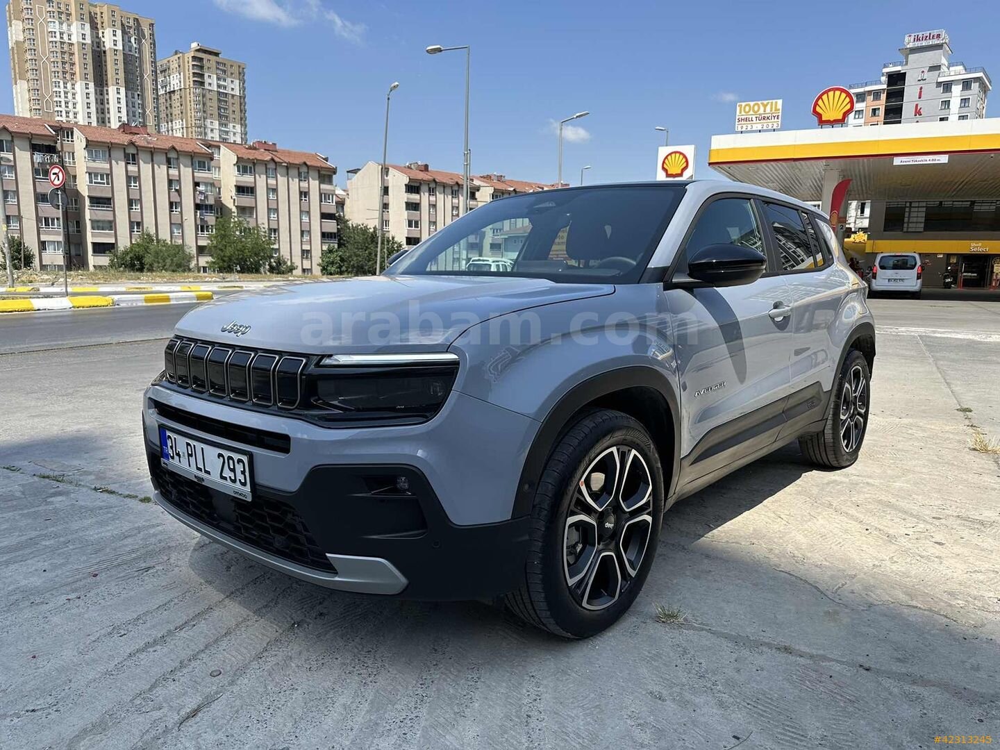 Galeriden Jeep Avenger Electric Summit 2025 Model İstanbul 10.000 km Gri 2