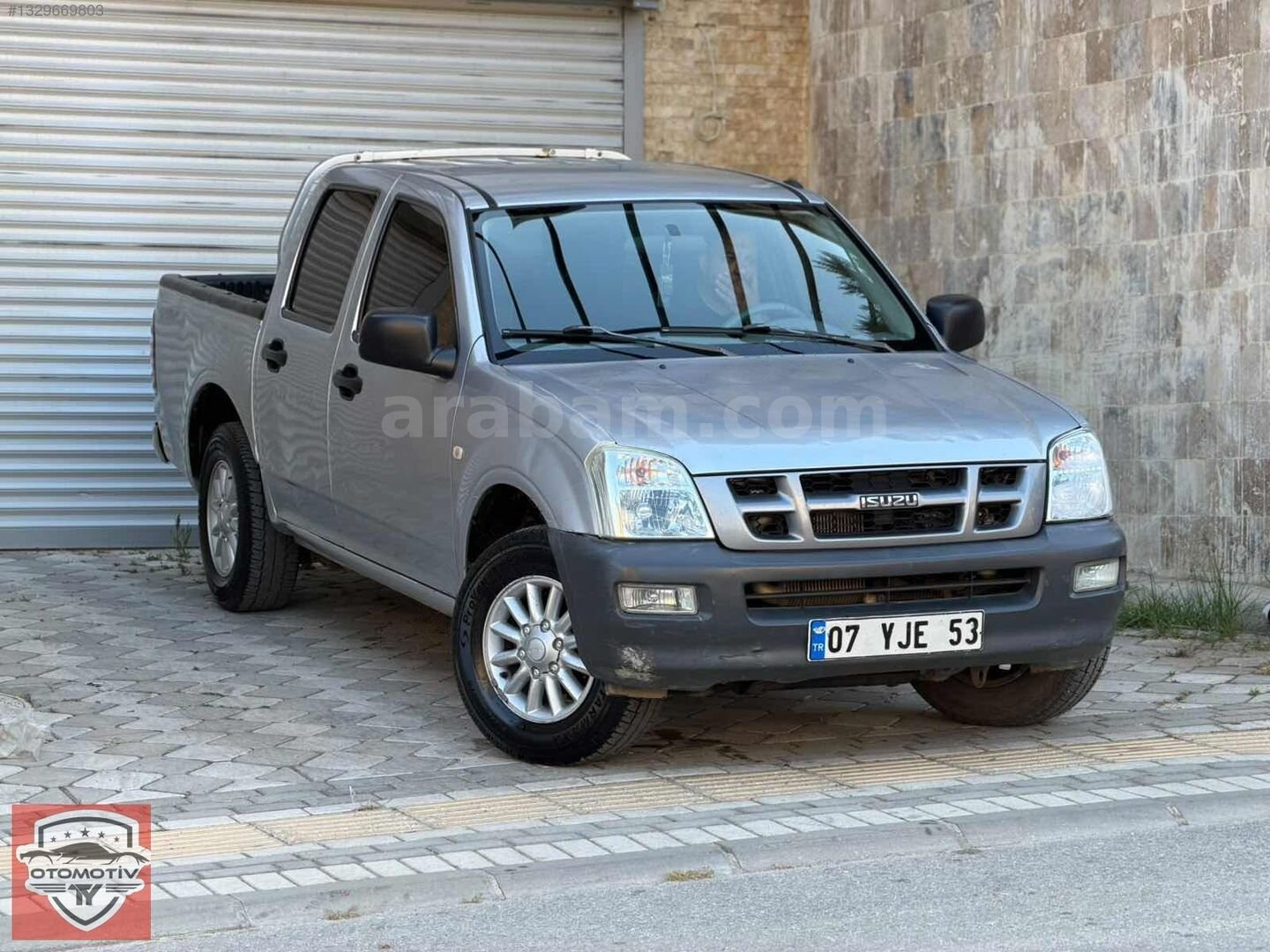 Galeriden Isuzu D-Max 2.5 4x2 2007 Model Antalya 320.000 km Gri 6