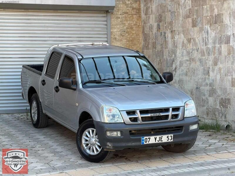 Galeriden Isuzu D-Max 2.5 4x2 2007 Model Antalya 320.000 km Gri
