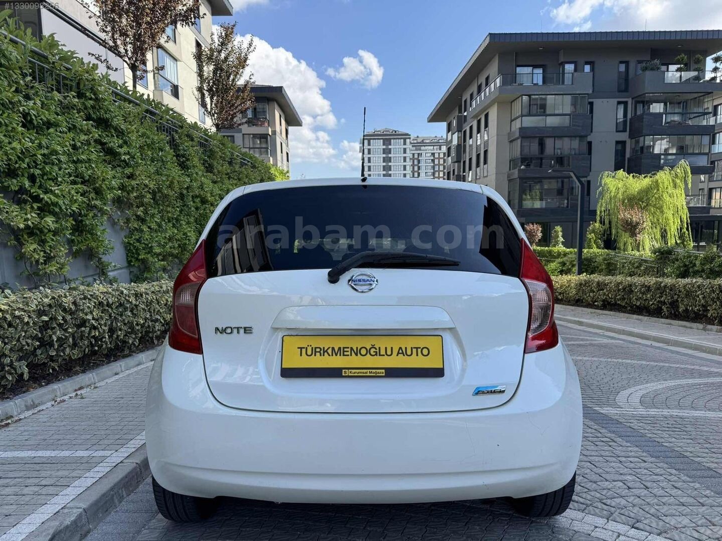 Galeriden Nissan Note 1.5 dCi Tekna 2014 Model İstanbul 330.000 km Beyaz 5