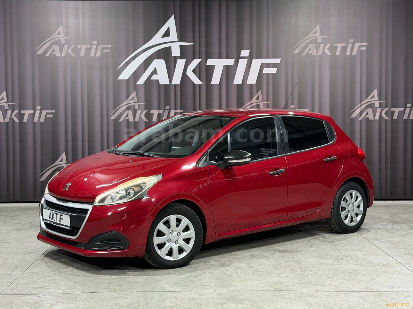Galeriden Peugeot 208 1.2 PureTech Access 2015 Model Denizli 89.000 km Kırmızı 3