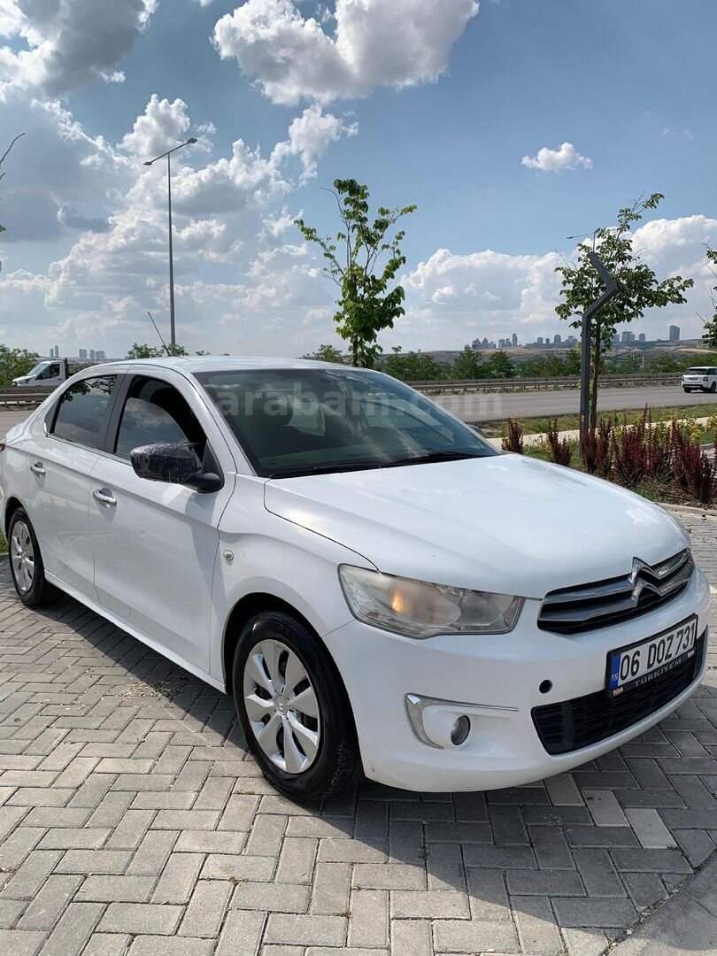 Sahibinden Citroen C-Elysée 1.2 VTi Confort 2013 Model Ankara 228.000 km Beyaz 5