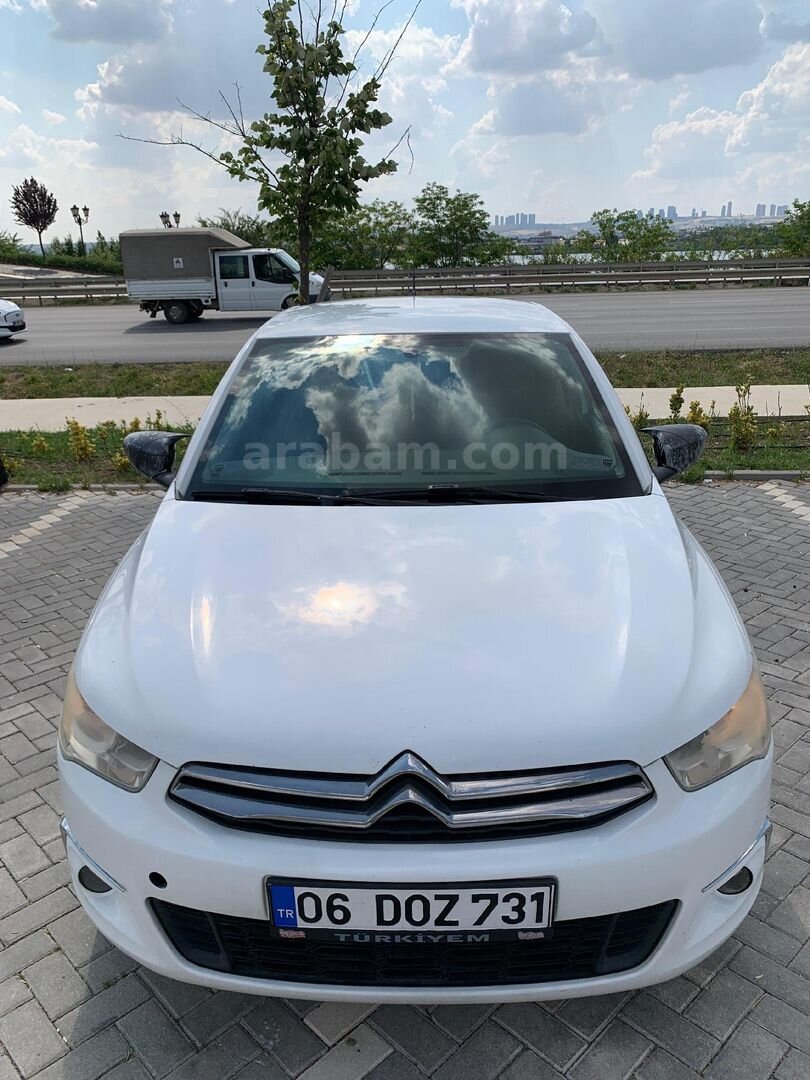 Sahibinden Citroen C-Elysée 1.2 VTi Confort 2013 Model Ankara 228.000 km Beyaz 7