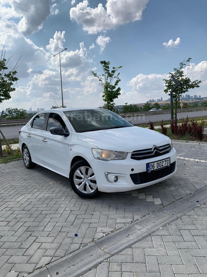 Sahibinden Citroen C-Elysée 1.2 VTi Confort 2013 Model Ankara 228.000 km Beyaz 3