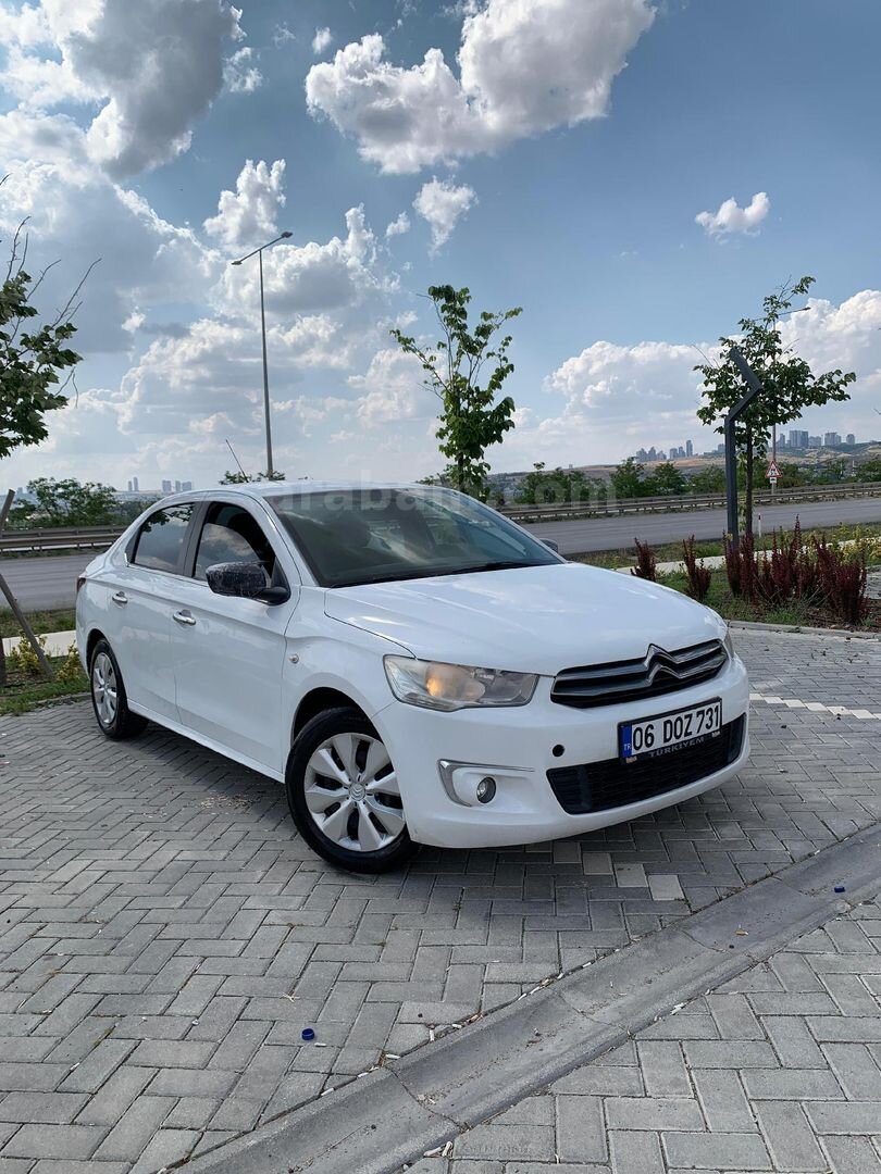 Sahibinden Citroen C-Elysée 1.2 VTi Confort 2013 Model Ankara 228.000 km Beyaz 2