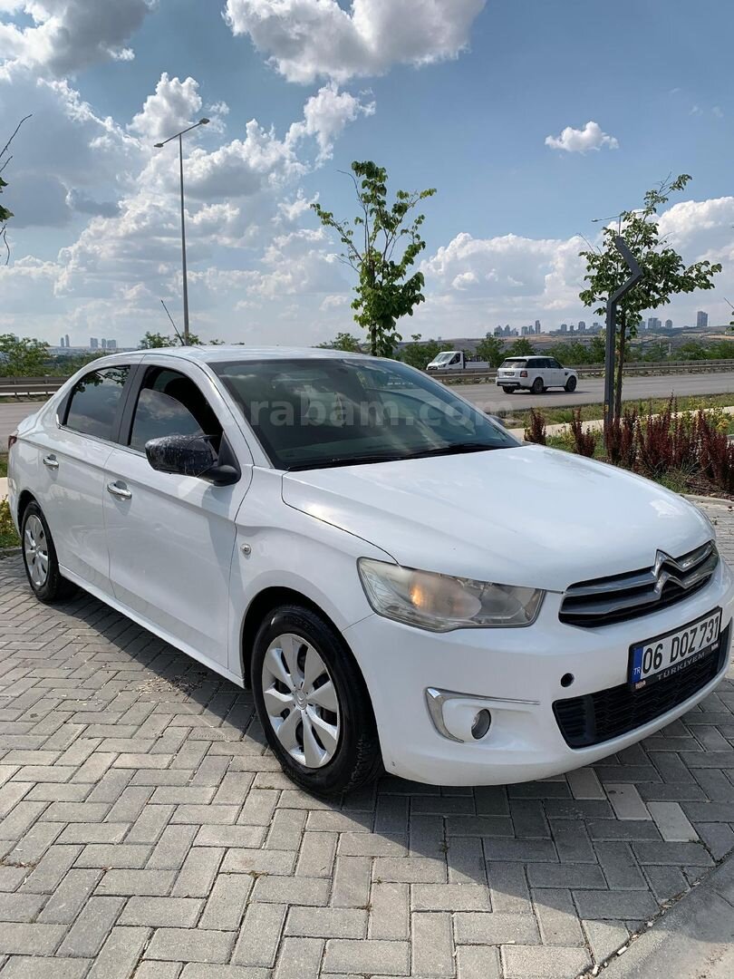 Sahibinden Citroen C-Elysée 1.2 VTi Confort 2013 Model Ankara 228.000 km Beyaz 6