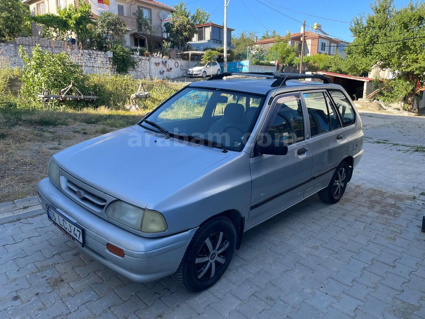 Sahibinden Kia Pride 1.3 2000 Model Bursa 210.000 km Gri 2
