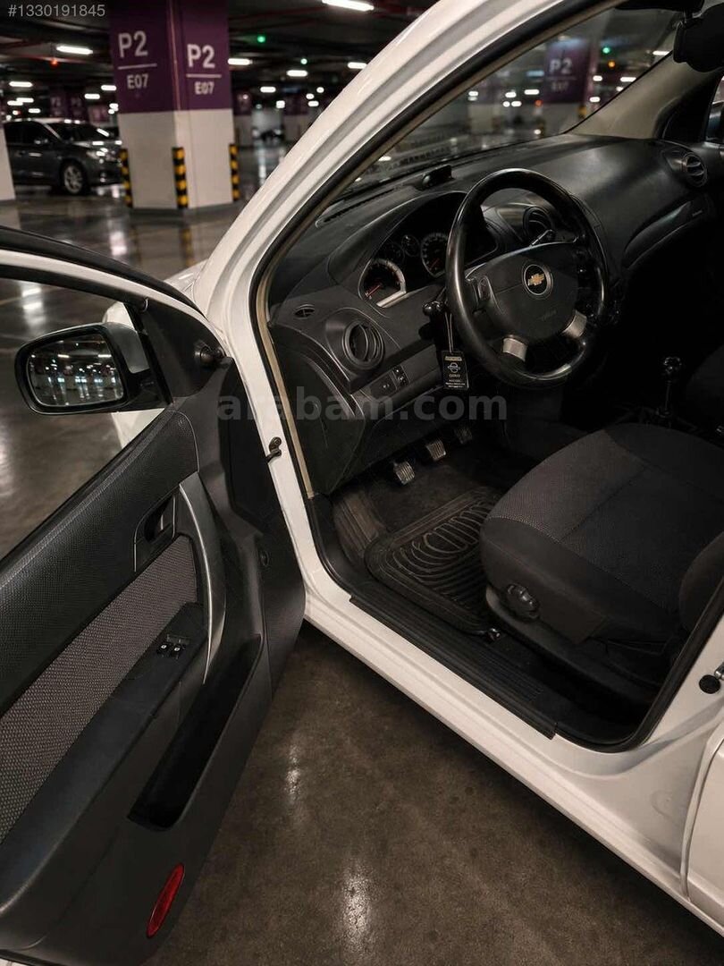 Galeriden Chevrolet Aveo 1.2 LS 2011 Model İzmir 208.000 km Beyaz 6