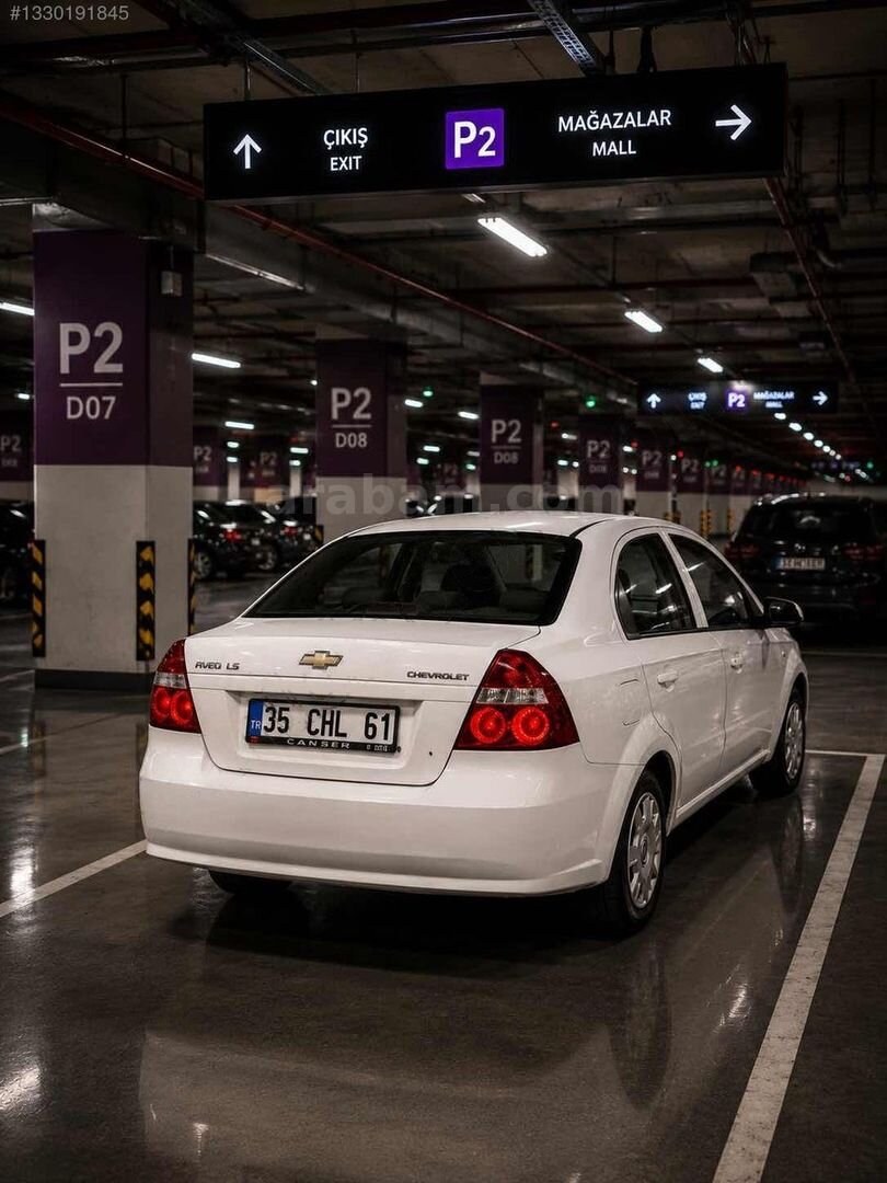 Galeriden Chevrolet Aveo 1.2 LS 2011 Model İzmir 208.000 km Beyaz 4