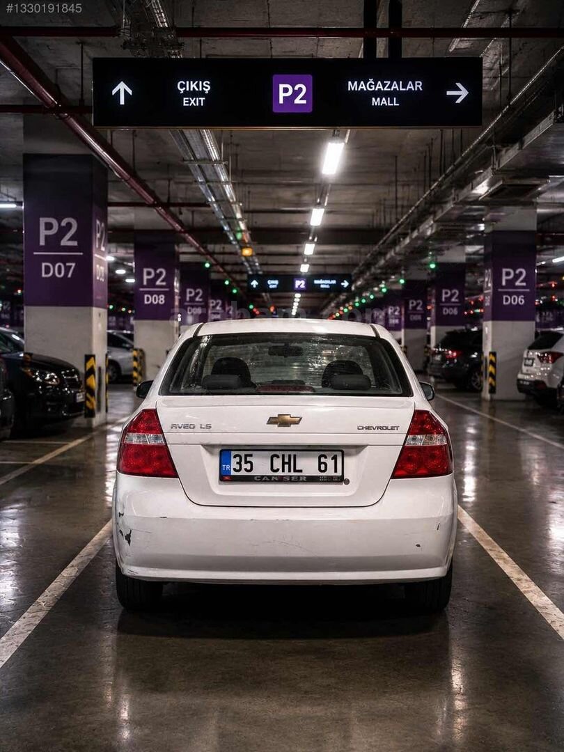 Galeriden Chevrolet Aveo 1.2 LS 2011 Model İzmir 208.000 km Beyaz 3