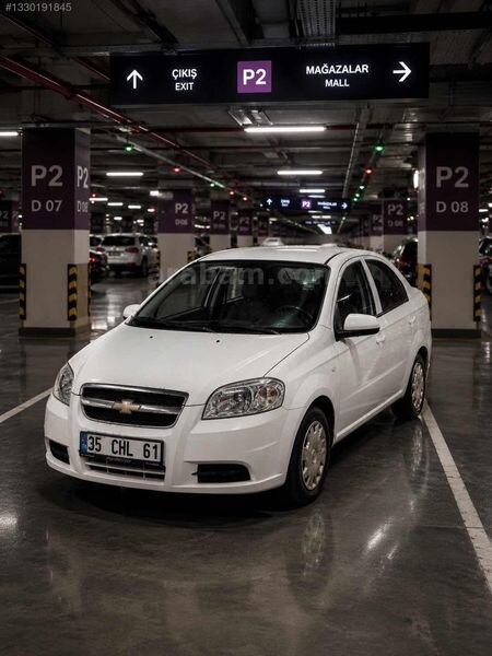 Galeriden Chevrolet Aveo 1.2 LS 2011 Model İzmir 208.000 km Beyaz