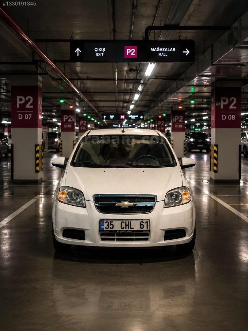 Galeriden Chevrolet Aveo 1.2 LS 2011 Model İzmir 208.000 km Beyaz 2