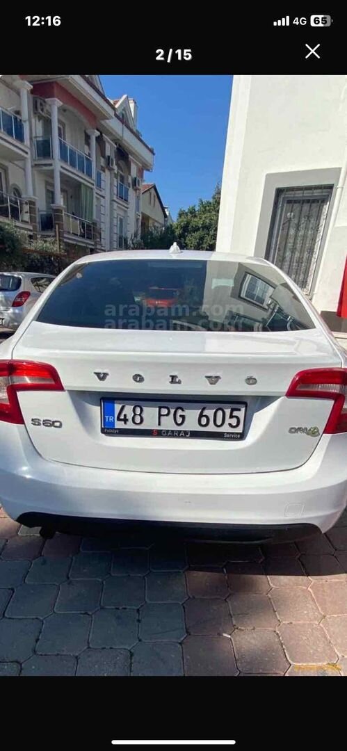 Sahibinden Volvo S60 1.6 D 2012 Model Muğla 164.000 km Beyaz 2