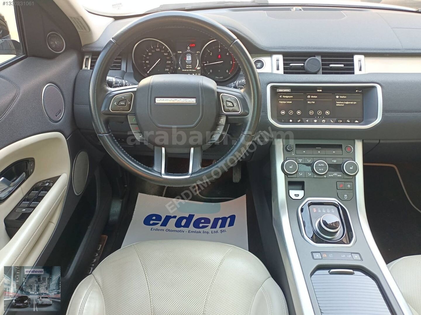 Galeriden Land Rover Range Evoque 2.0 TD4 HSE Dynamic 2017 Model İstanbul 88.000 km Beyaz 6