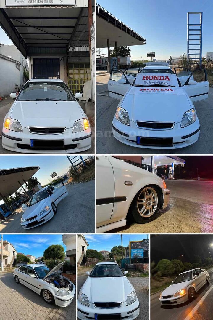 Sahibinden Honda Civic 1.6 i ES 1999 Model Tekirdağ 317.000 km Beyaz 2