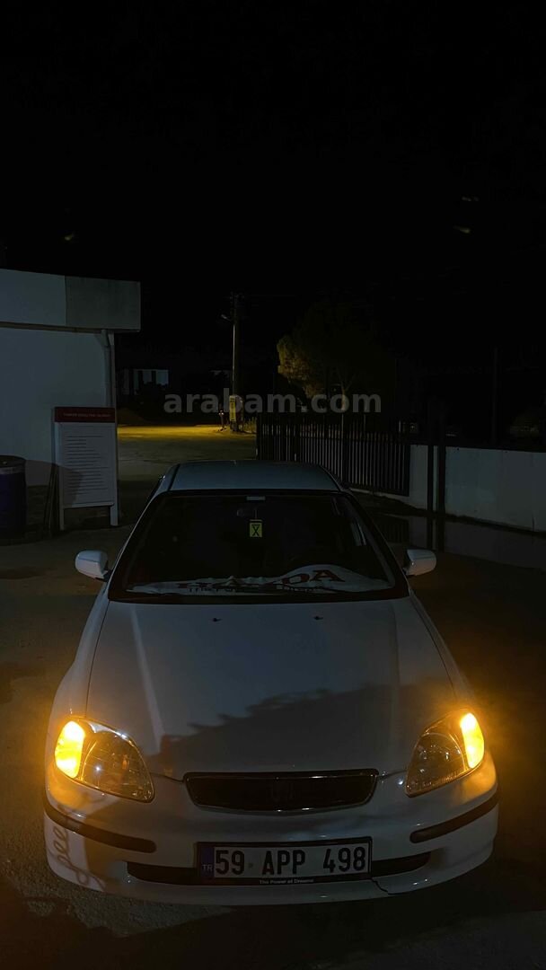 Sahibinden Honda Civic 1.6 i ES 1999 Model Tekirdağ 317.000 km Beyaz 1