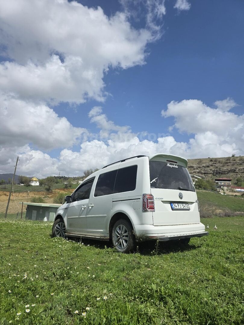 Sahibinden Volkswagen Caddy 2.0 TDI Trendline 2016 Model İstanbul 160.000 km Beyaz 7