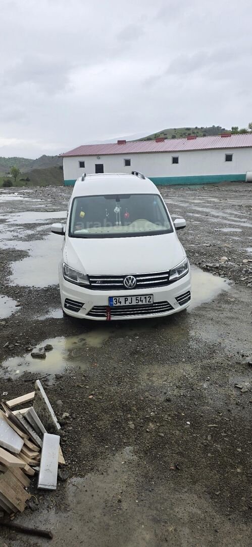 Sahibinden Volkswagen Caddy 2.0 TDI Trendline 2016 Model İstanbul 160.000 km Beyaz 3