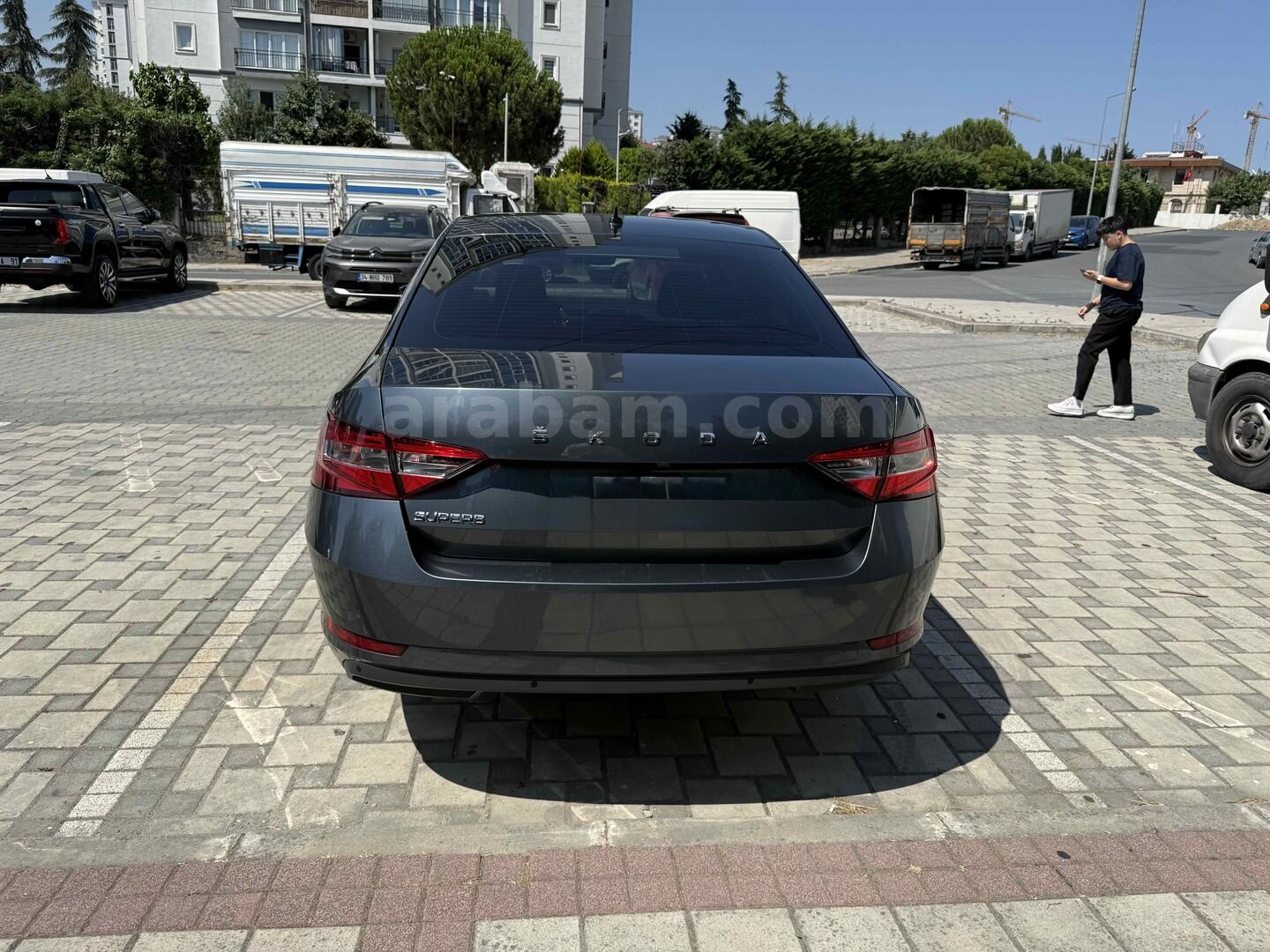 Sahibinden Skoda SuperB 1.5 TSI Premium 2021 Model İstanbul 135.000 km Gri 6