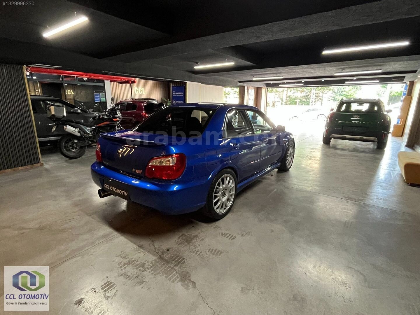 Galeriden Subaru Impreza 2.5 WRX STi 2007 Model Edirne 60.000 km Mavi 6