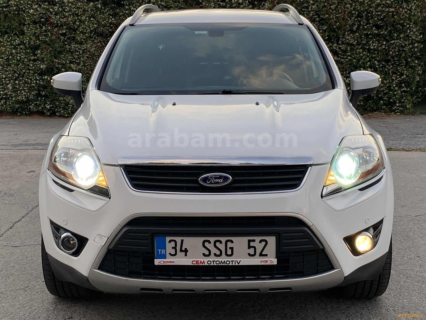 Galeriden Ford Kuga 2.0 TDCi Titanium 2011 Model İstanbul 210.000 km Beyaz 6