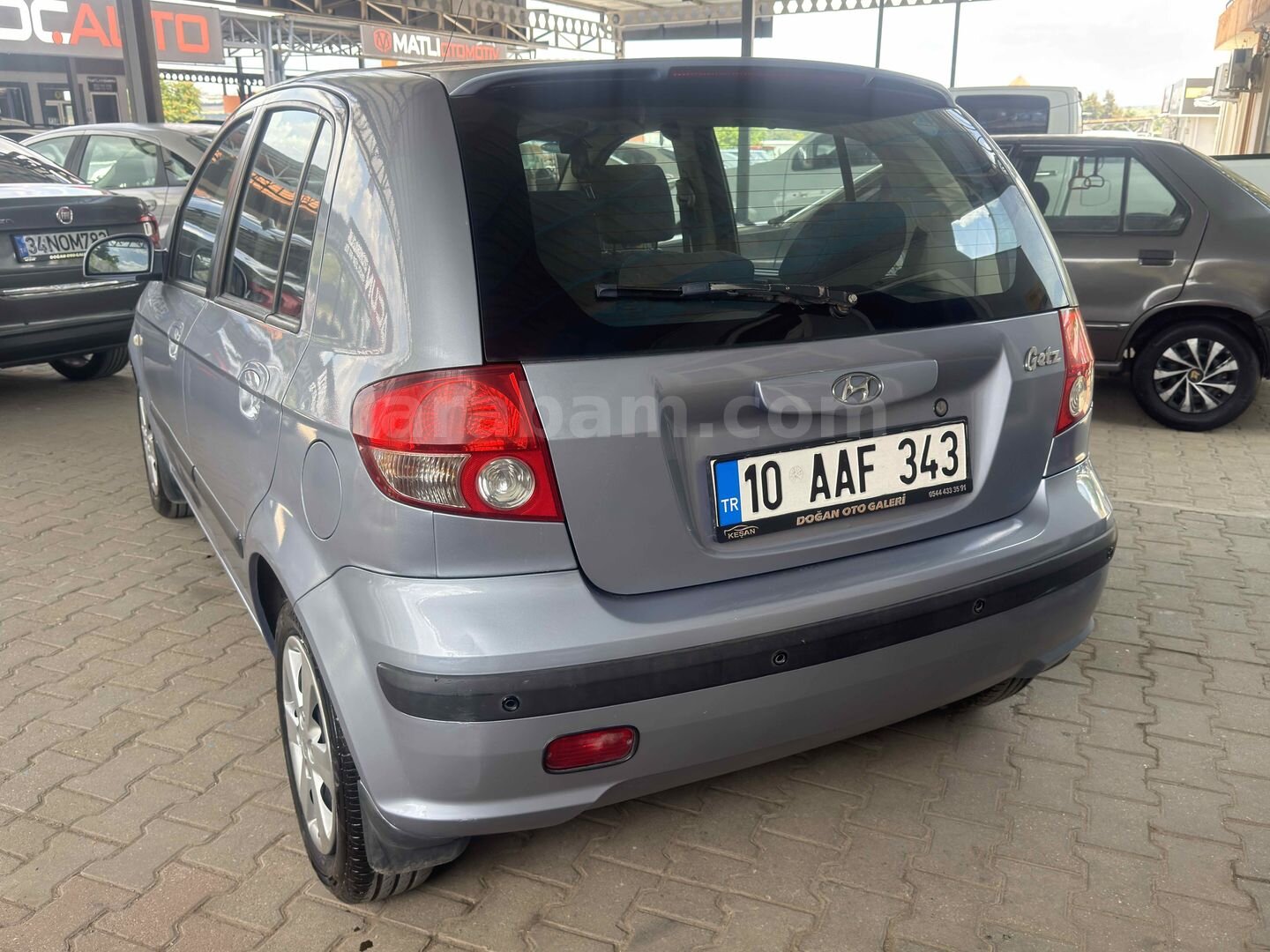 Galeriden Hyundai Getz 1.3 GLS 2006 Model Edirne 173.000 km Gri (metalik) 7