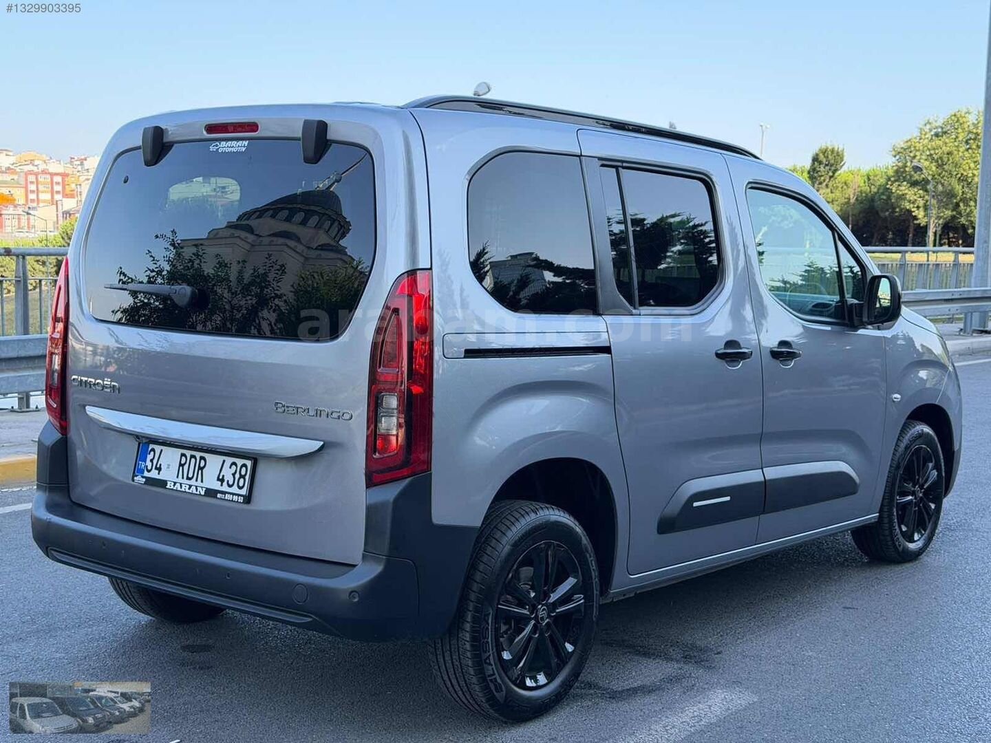 Galeriden Citroen Berlingo 1.5 BlueHDI Max 2025 Model İstanbul 33.000 km Gri 6