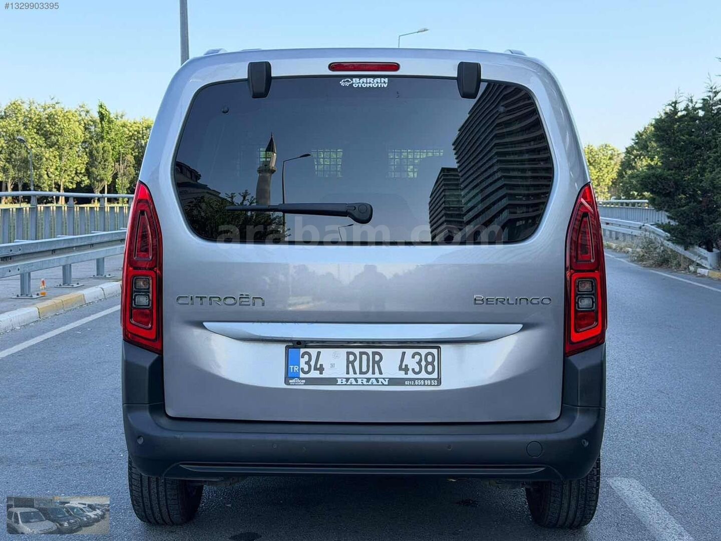 Galeriden Citroen Berlingo 1.5 BlueHDI Max 2025 Model İstanbul 33.000 km Gri 4