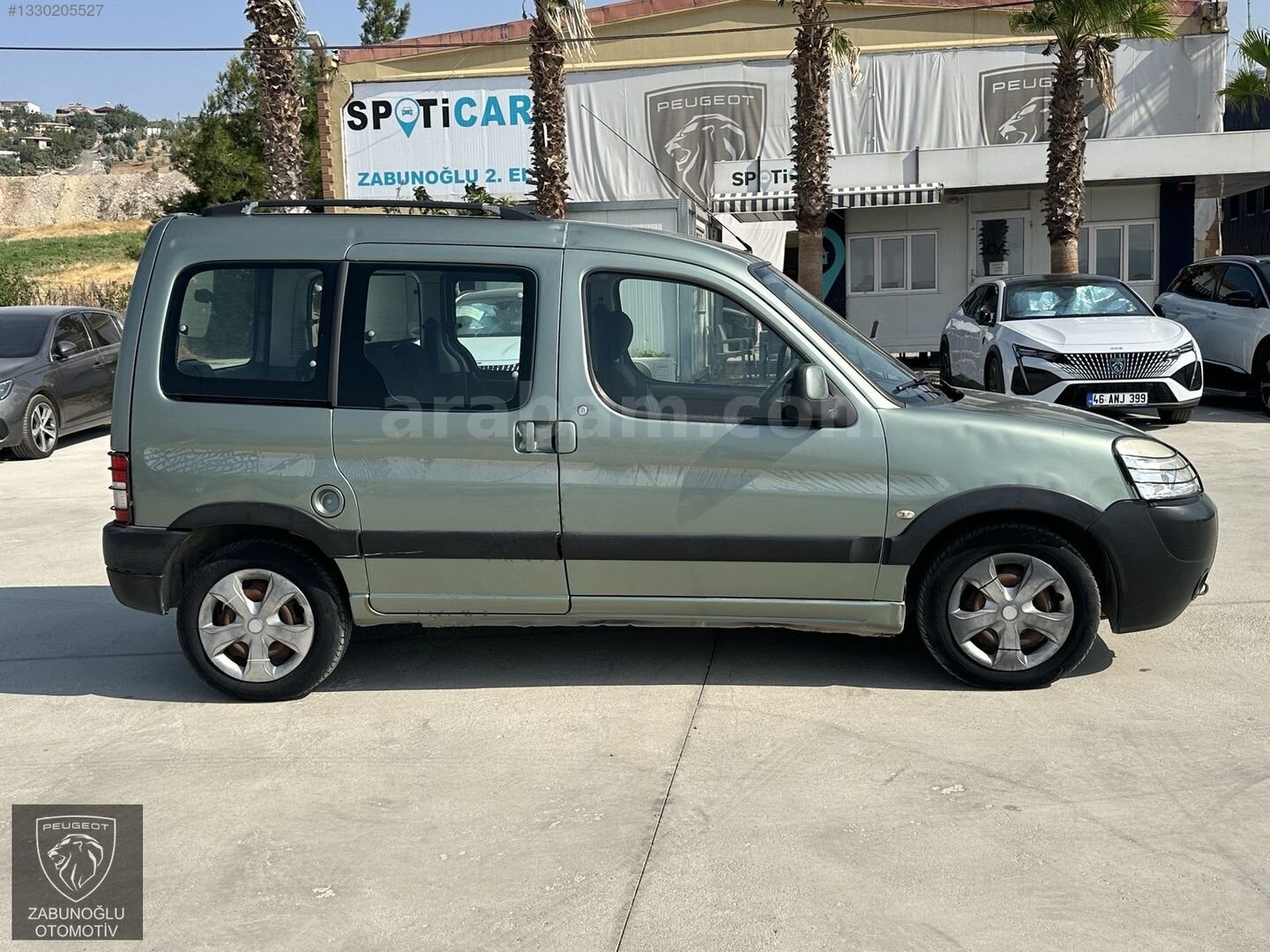 Galeriden Peugeot Partner 1.6 HDI Adventure 2010 Model Kahramanmaraş 301.500 km Yeşil 7
