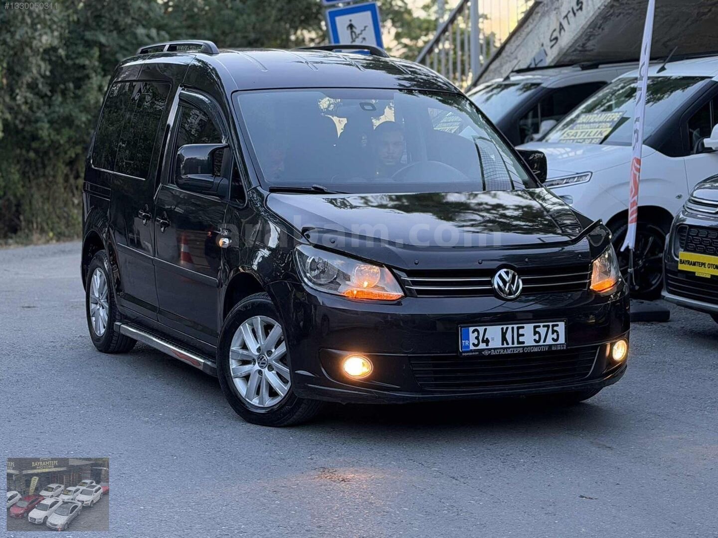 Galeriden Volkswagen Caddy 1.6 TDI Comfortline 2011 Model İstanbul 210.000 km Siyah 3