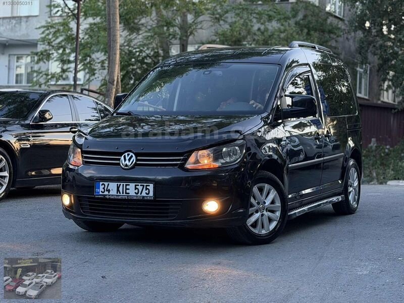 Galeriden Volkswagen Caddy 1.6 TDI Comfortline 2011 Model İstanbul 210.000 km Siyah