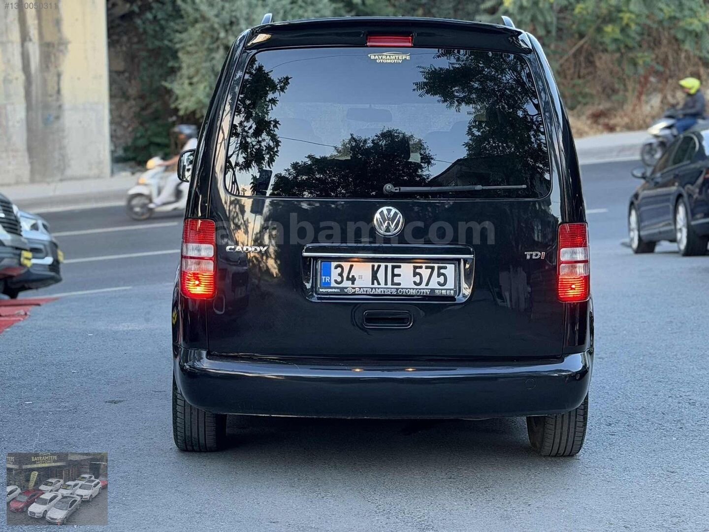 Galeriden Volkswagen Caddy 1.6 TDI Comfortline 2011 Model İstanbul 210.000 km Siyah 7