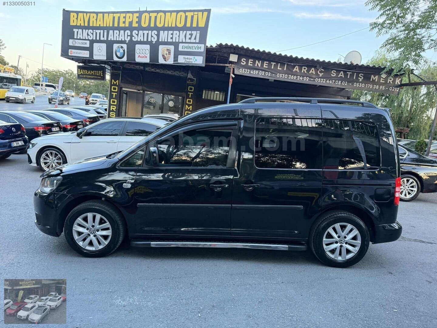 Galeriden Volkswagen Caddy 1.6 TDI Comfortline 2011 Model İstanbul 210.000 km Siyah 4