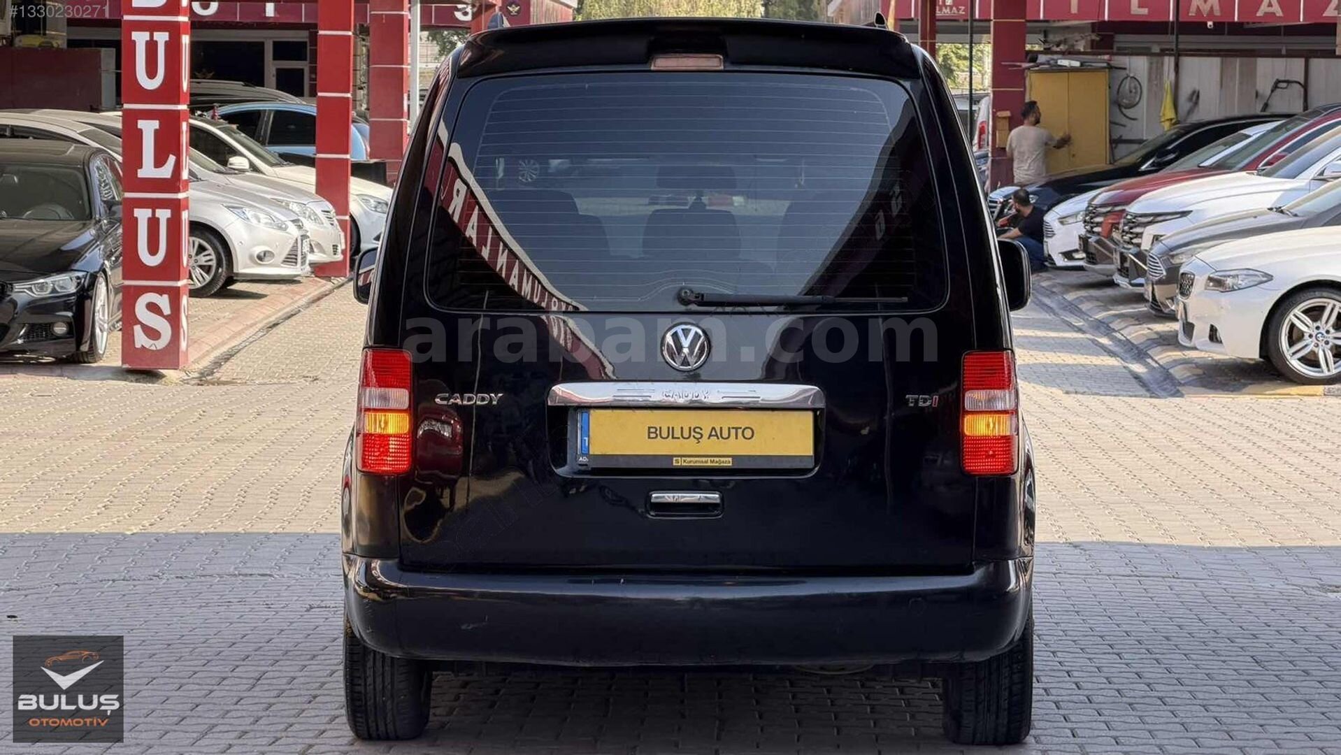 Galeriden Volkswagen Caddy 1.6 TDI Comfortline 2013 Model Adana 268.000 km Siyah 5