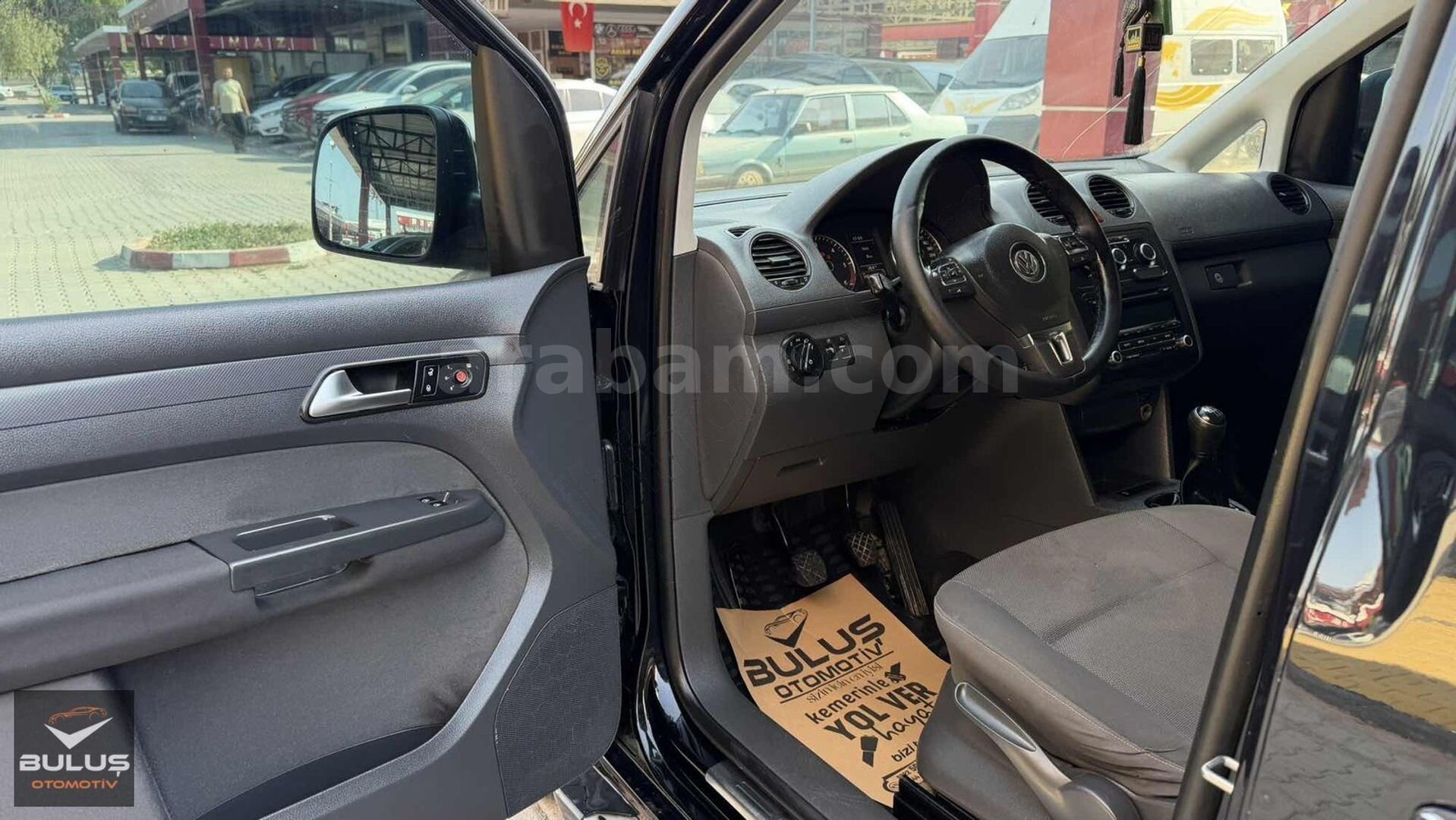 Galeriden Volkswagen Caddy 1.6 TDI Comfortline 2013 Model Adana 268.000 km Siyah 7