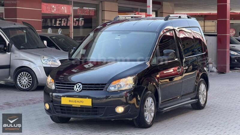 Galeriden Volkswagen Caddy 1.6 TDI Comfortline 2013 Model Adana 268.000 km Siyah