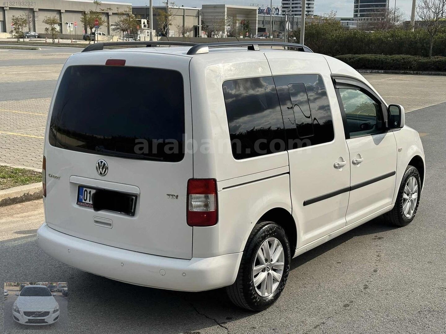 Galeriden Volkswagen Caddy 1.6 TDI Comfortline 2014 Model Adana 235.000 km Beyaz 7