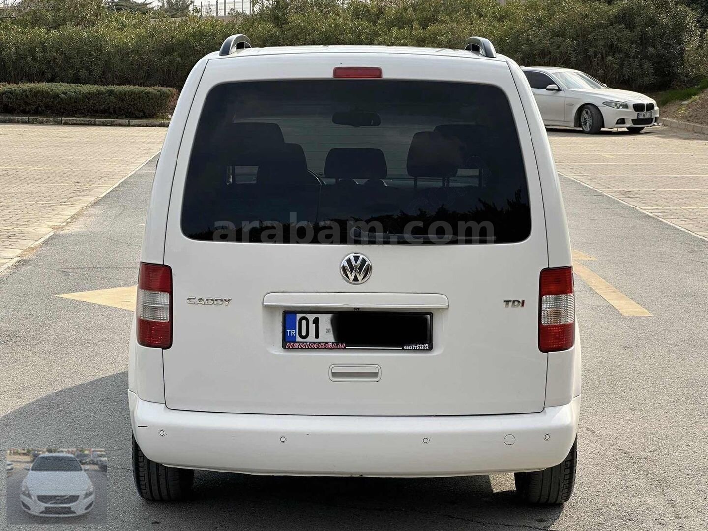 Galeriden Volkswagen Caddy 1.6 TDI Comfortline 2014 Model Adana 235.000 km Beyaz 6