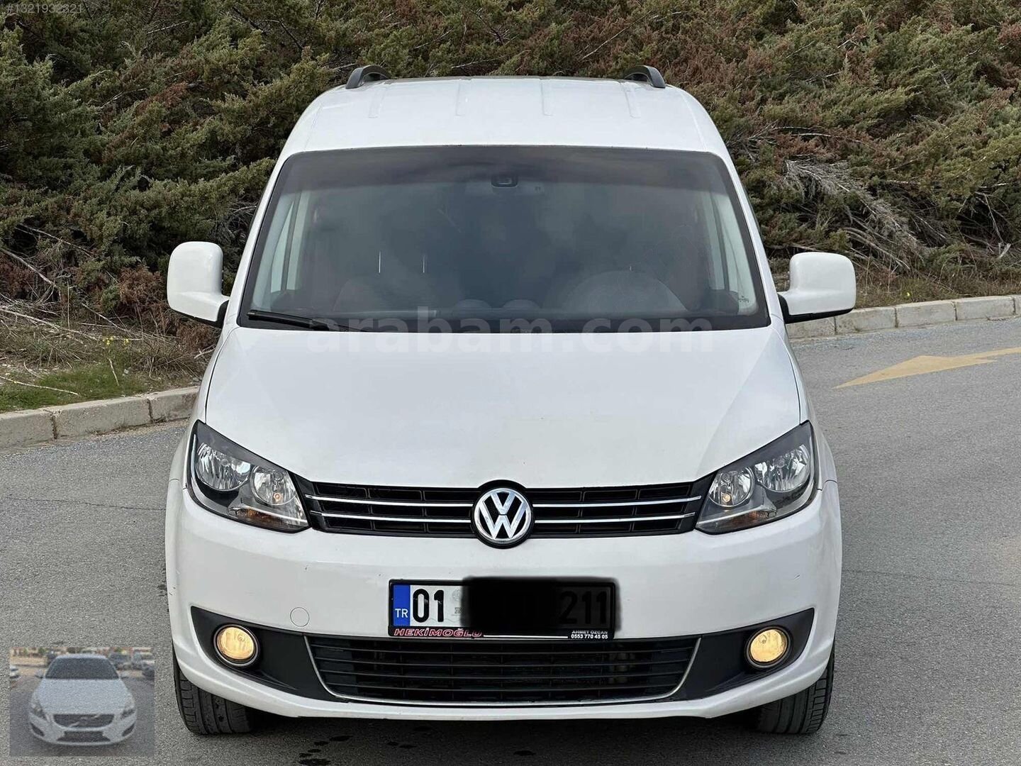 Galeriden Volkswagen Caddy 1.6 TDI Comfortline 2014 Model Adana 235.000 km Beyaz 3