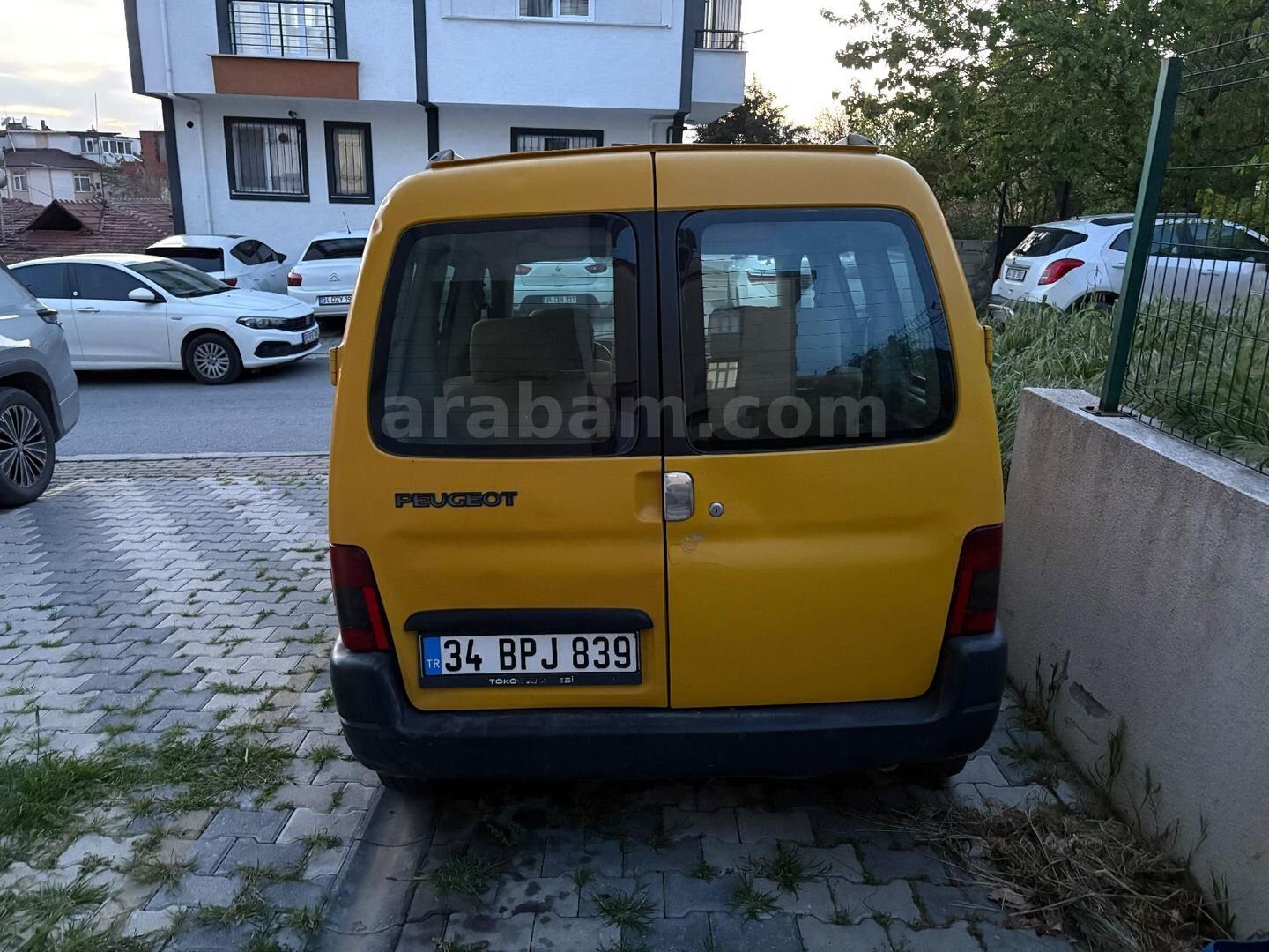 Sahibinden Peugeot Partner 1.9 D 2002 Model Kocaeli 300.550 km Sarı 3